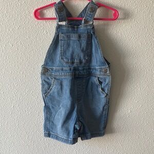 Classic Blue Denim Kids Overalls